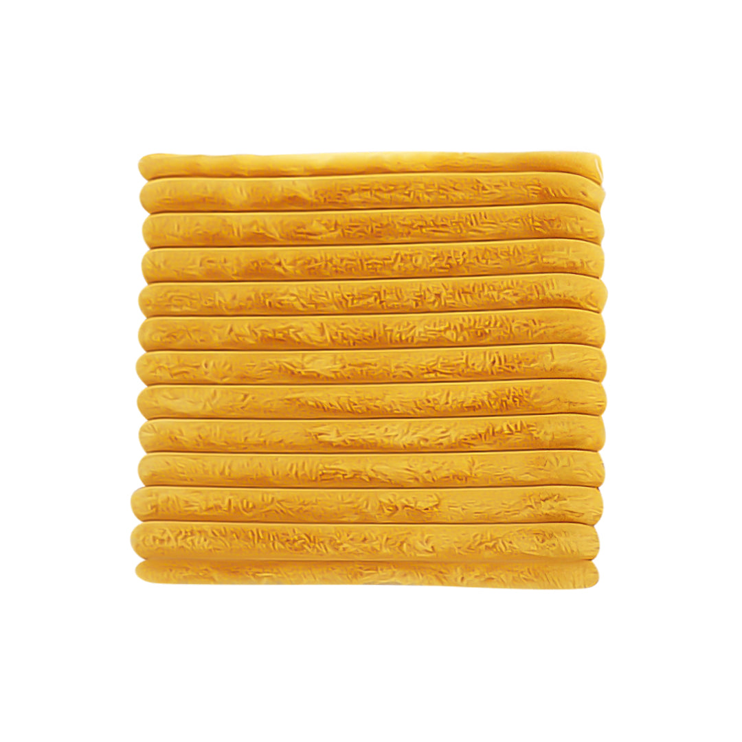 SOGA 45cm Golden Corduroy Square Cushion Soft Leaning Plush Backrest Throw Seat Pillow