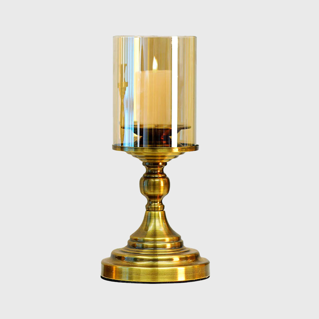 33.5cm Gold Nordic Candle Holder