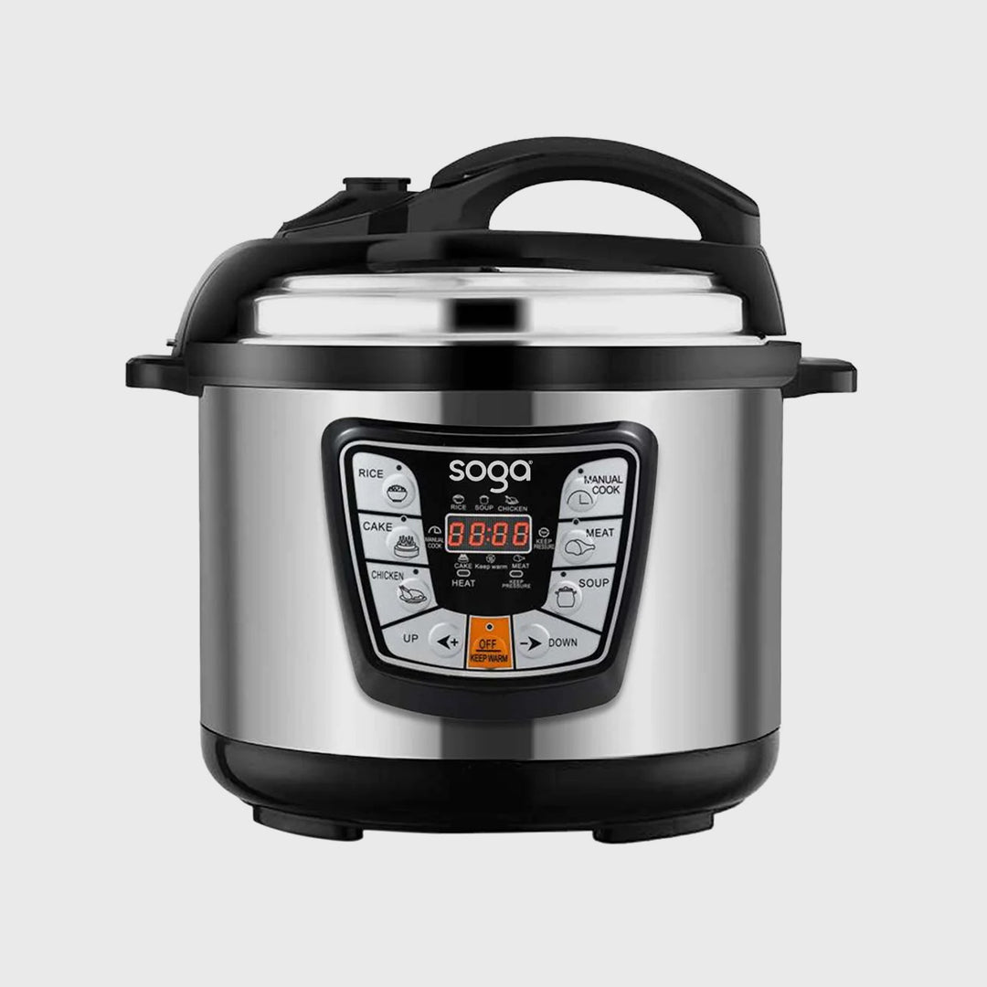 Electric Stainless Steel Pressure Cooker 10L Nonstick