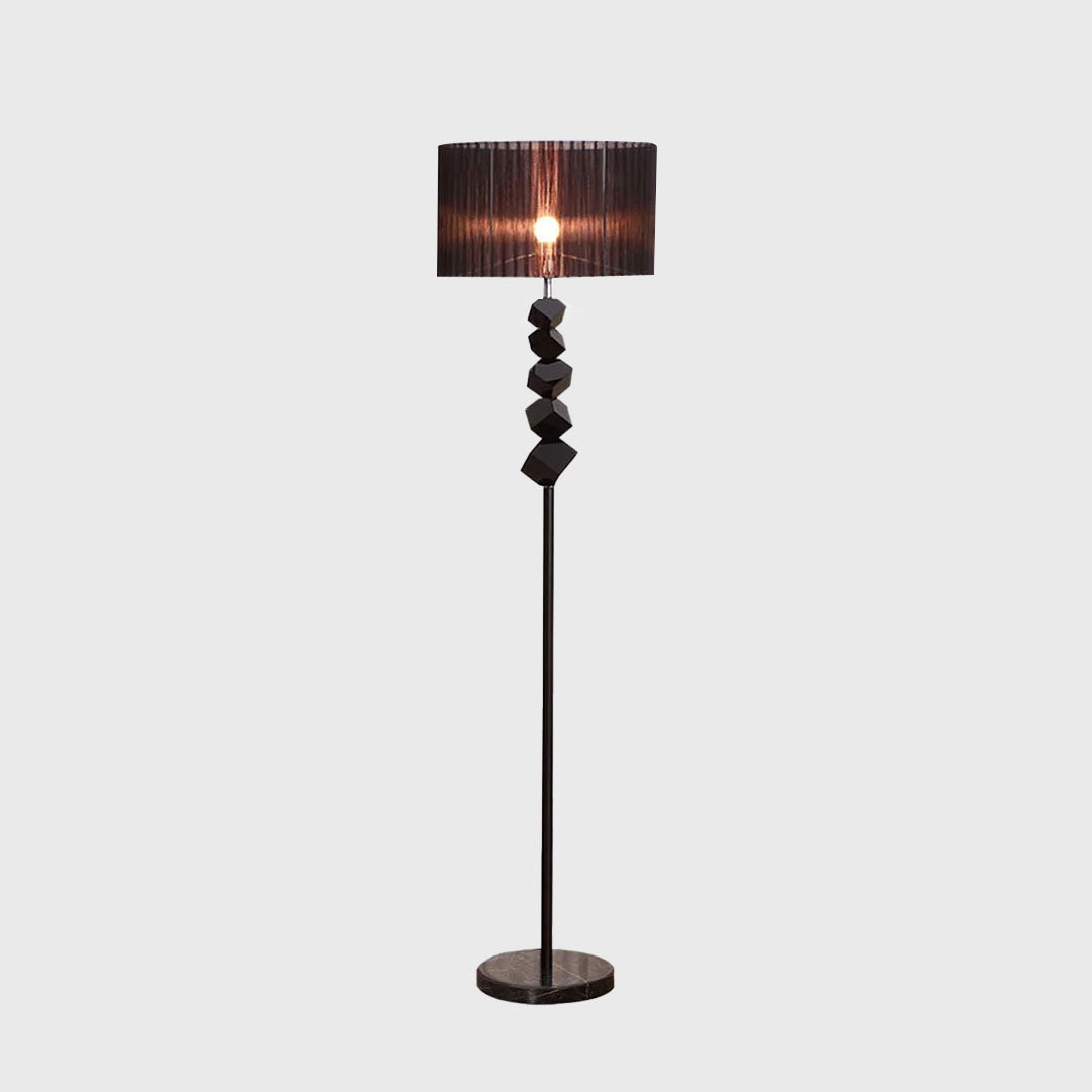 Floor Lamp with Dark Shade
