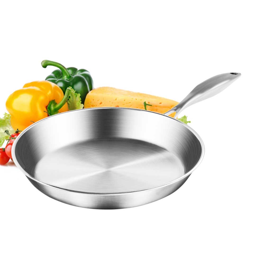 28cm Stainless Steel Top Grade Skillet FryPan