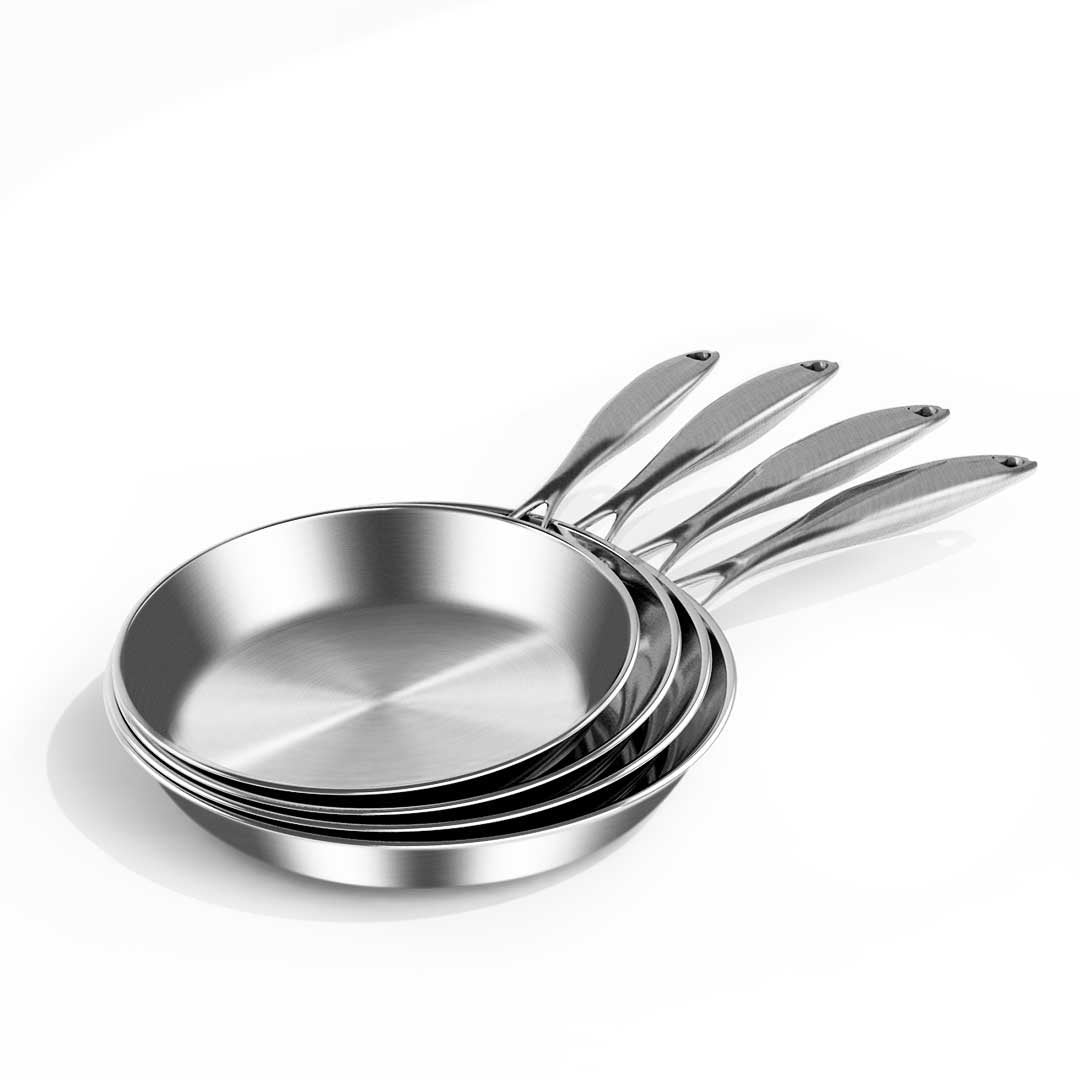 28cm Stainless Steel Top Grade Skillet FryPan