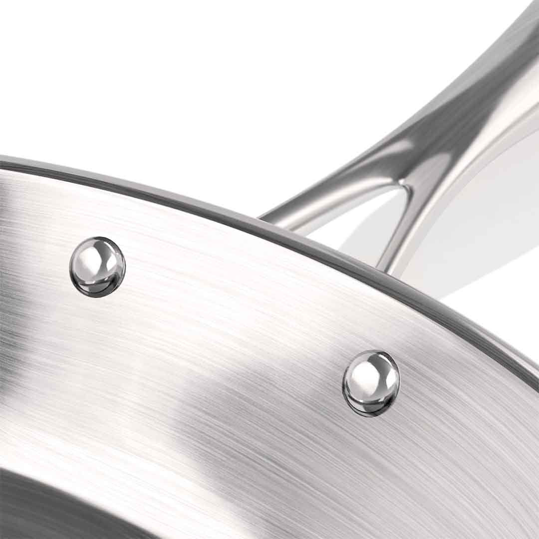 28cm Stainless Steel Top Grade Skillet FryPan