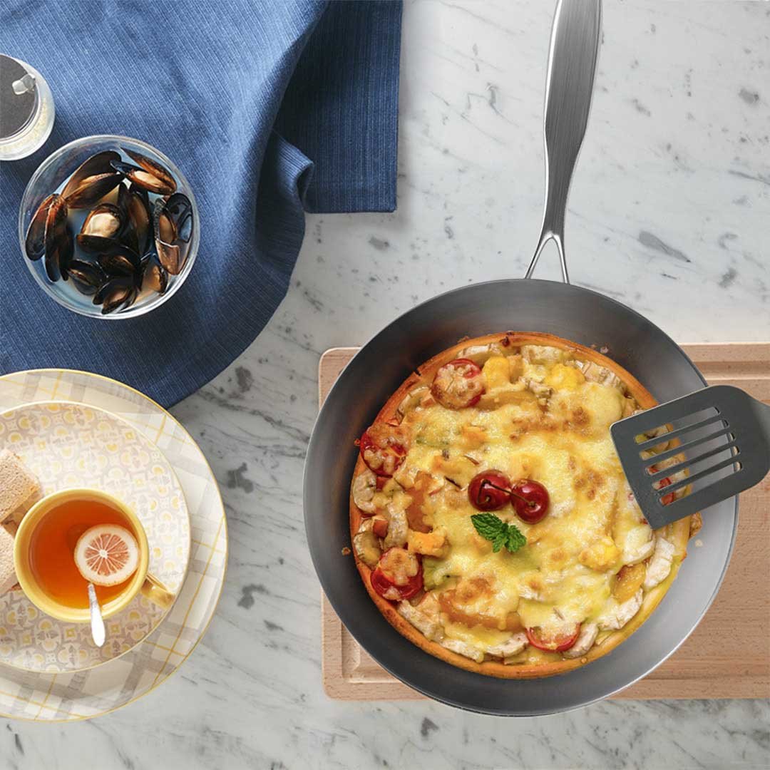 28cm Stainless Steel Top Grade Skillet FryPan