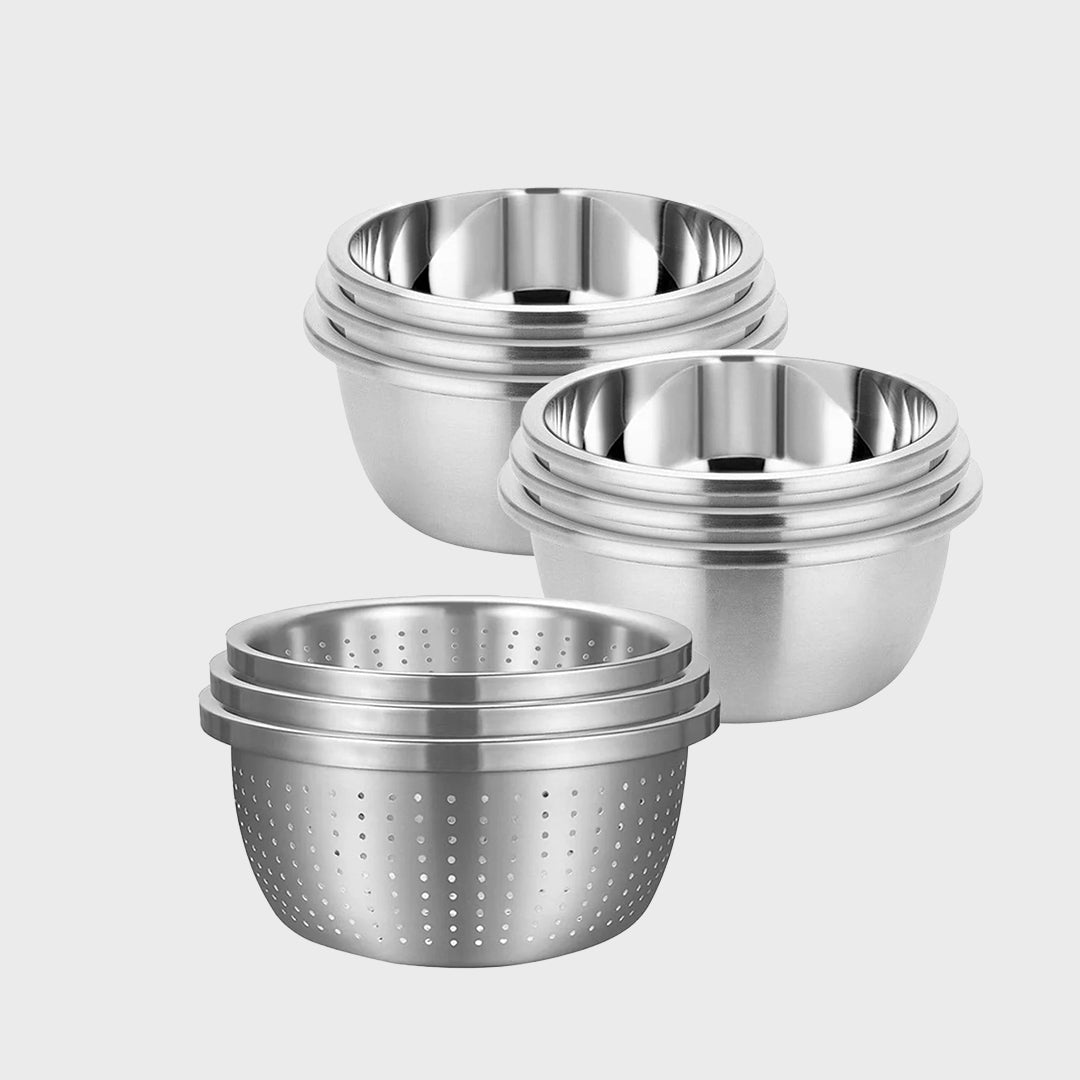 -Bowls & Strainers