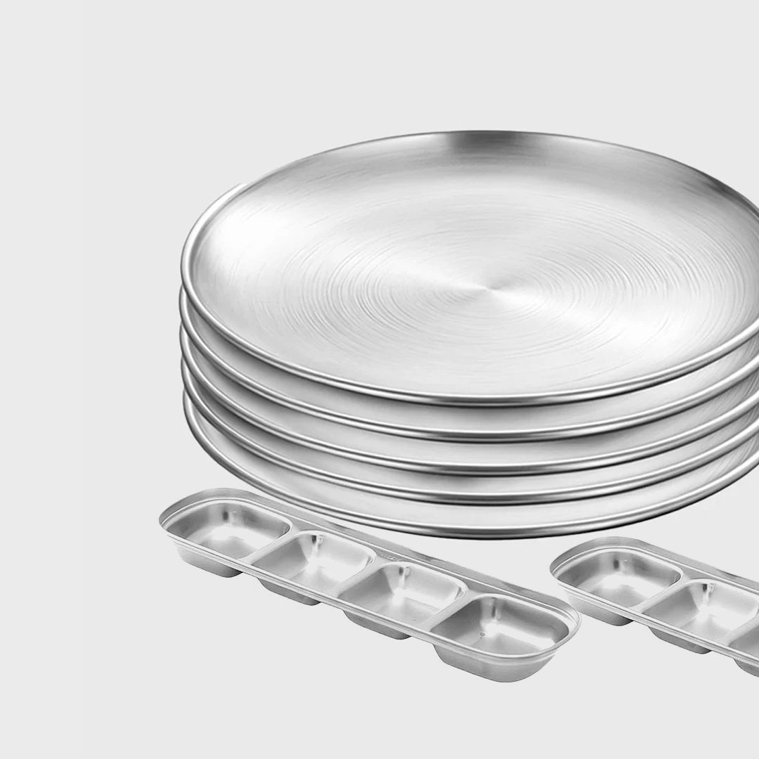 -Plates & Sauce Dish