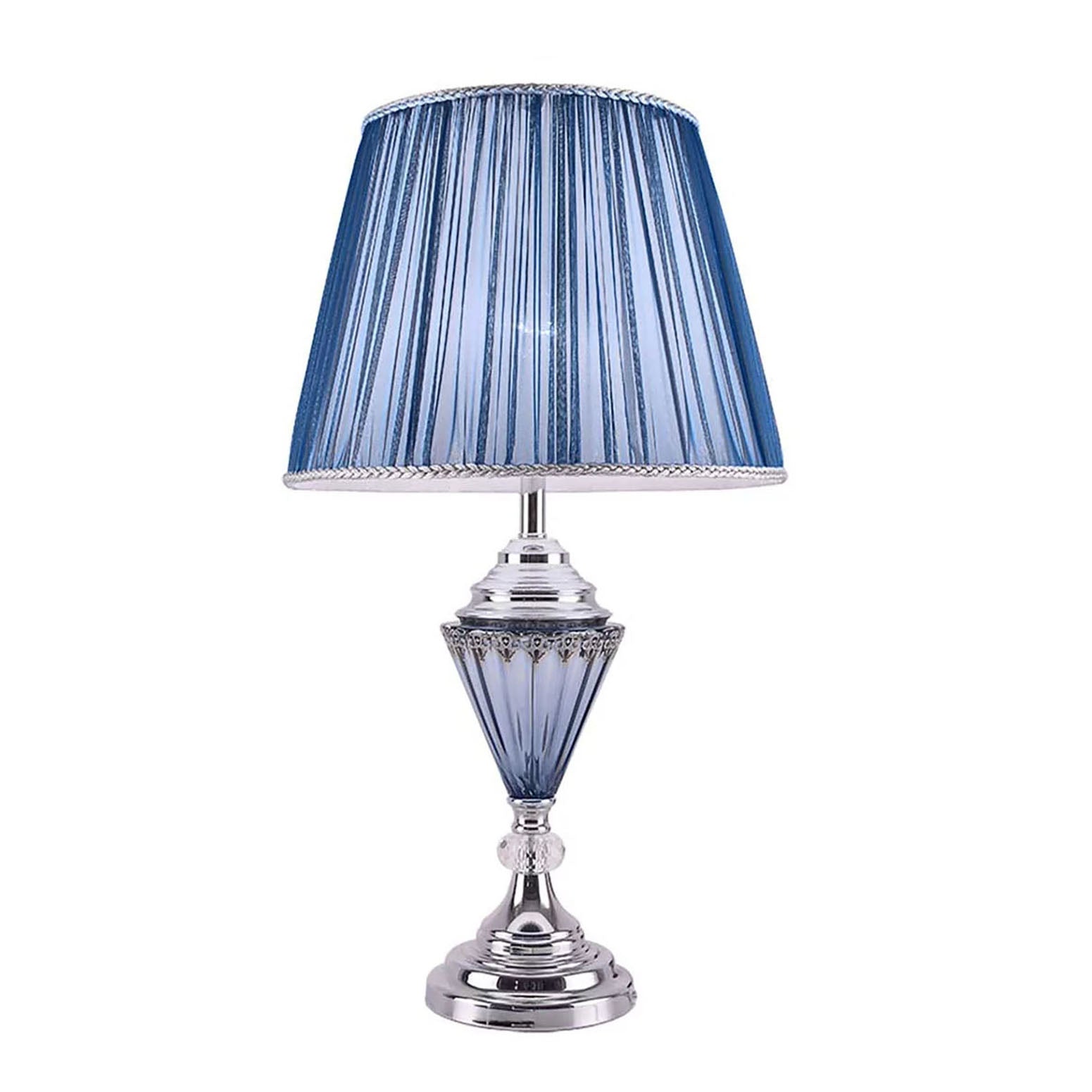 Elegant Table Lamp with Warm Shade