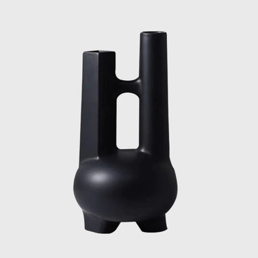 Ornament Modern Geometric Vase Minimalist Double Tube