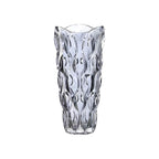 SOGA 30cm Glass Grey Vase Crystal VASE Thick Modern Home Decor