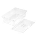150mm Clear GN Pan 1/1 Food Tray with Lid