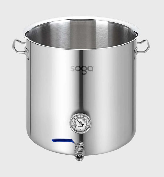 SOGA Stainless Steel 130L Brewery Pot No Lid 55*55cm