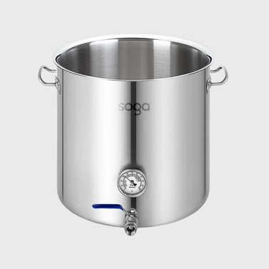 SOGA Stainless Steel 50L Brewery Pot No Lid 40*40cm