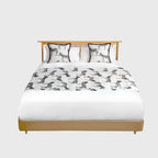 1.8m Bed Light Luxury Zebra Vintage Bed Scarf Runner Bedding Tail Pad Flag For Home Hotel Set of 3