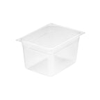 200mm Clear GN Pan 1/2 Food Tray