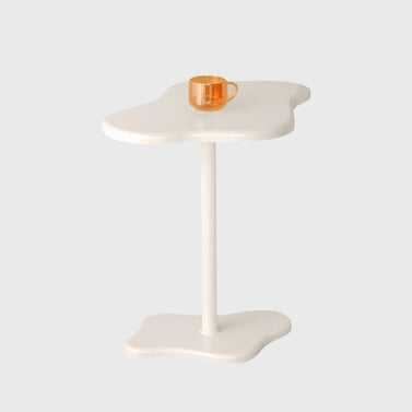 42x28cm White Minimalist Cloud Shaped Table