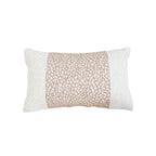 SOGA 35cm Modern Beige Color Block Textured Decorative Throw Pillow