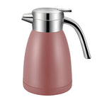 1.8L Pink Stainless Steel Water Bottle Insulated Vacuum Flask Coffee Jug