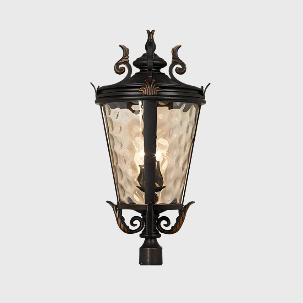 Vintage Lantern 71.2cm Wall Lamp Modern Aluminum & Glass Wall