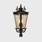 Vintage Lantern 71.2cm Wall Lamp Modern Aluminum & Glass Wall