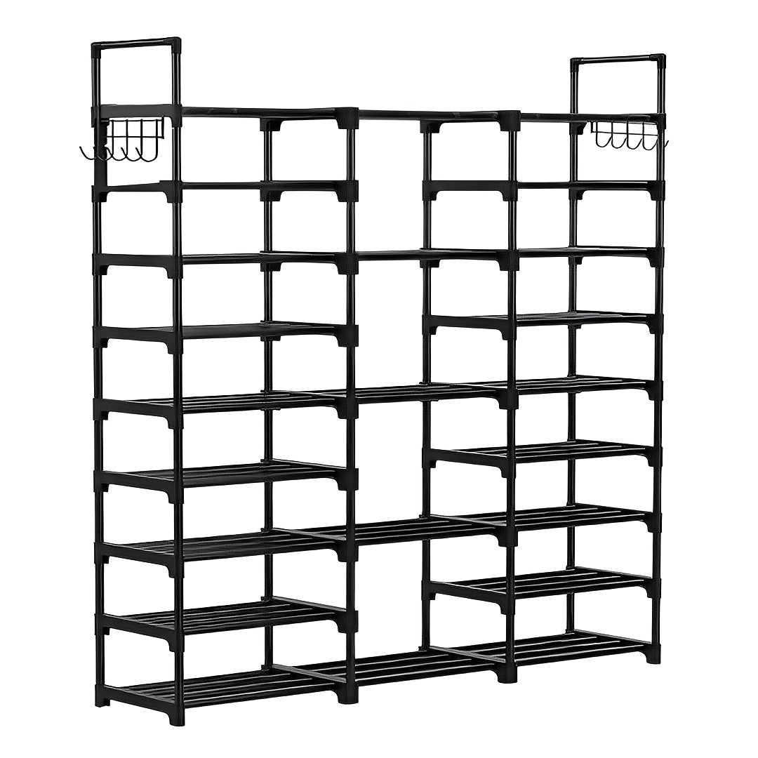 21-Shelf Tier Shoe Storage with Handle