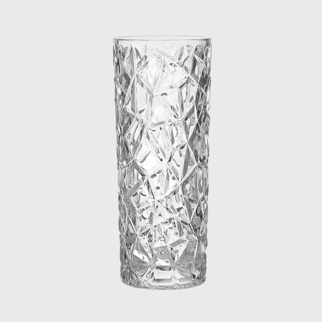 14x30cm Heavy Duty Glass Vase Crystal Clear