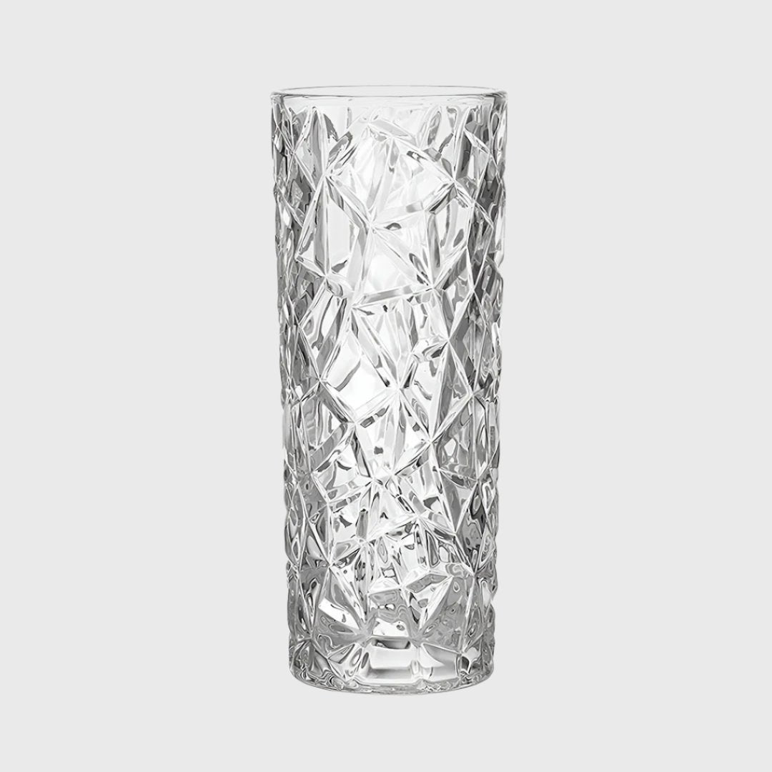 14x30cm Heavy Duty Glass Vase Crystal Clear