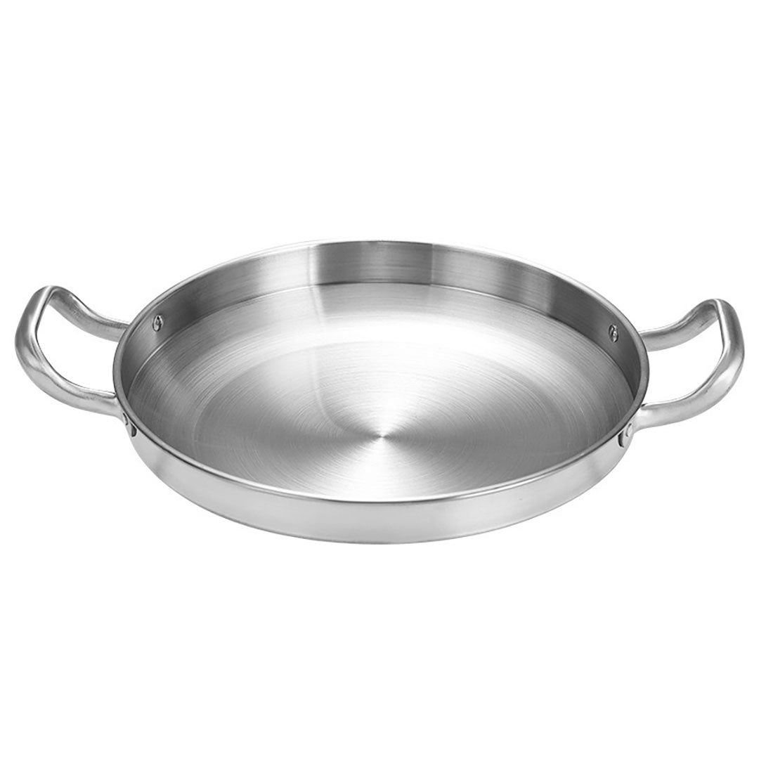 30cm Dry Pot with Natural Color 201 Material from Stainless Steel Kitchen Essentials