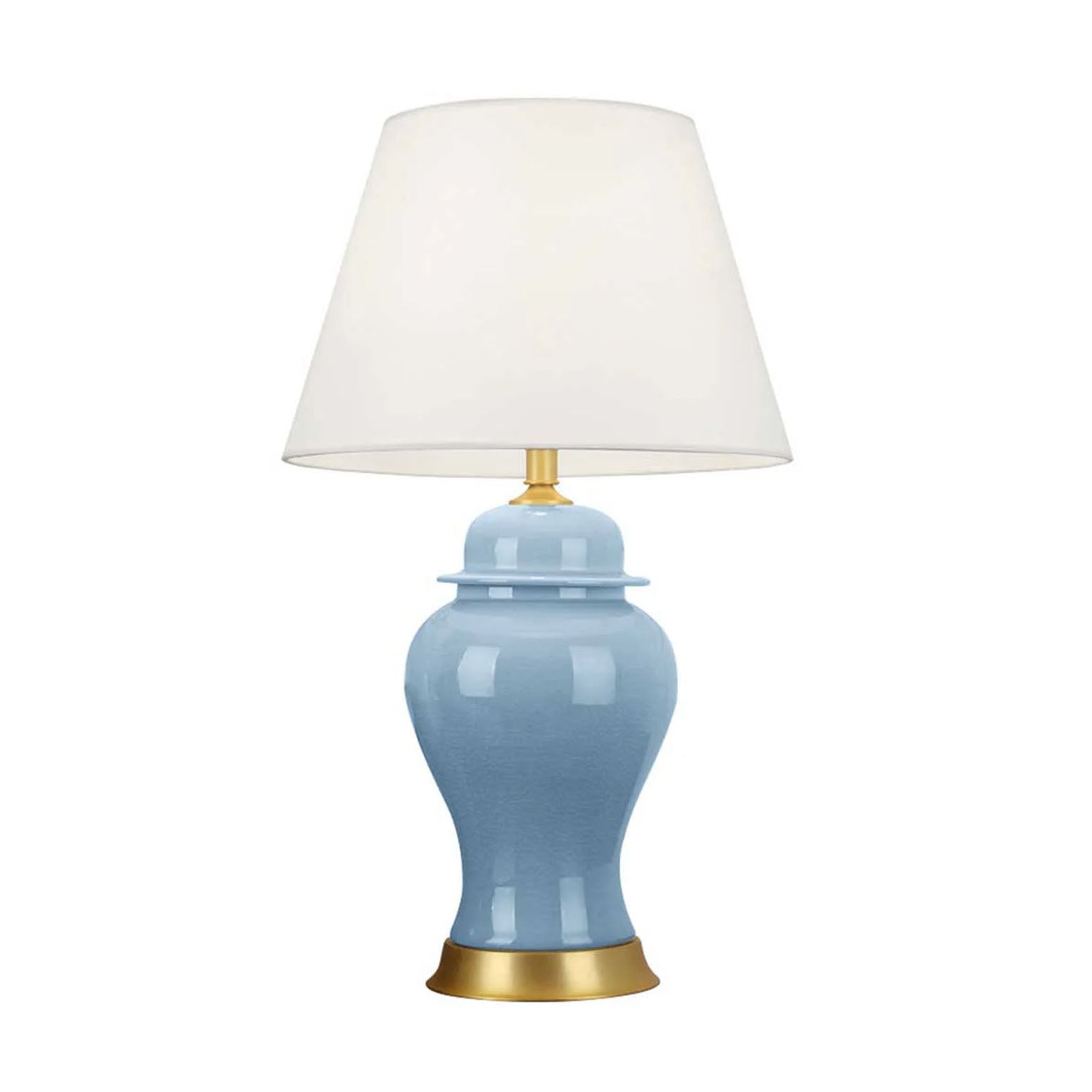 Ceramic Table Lamp Blue