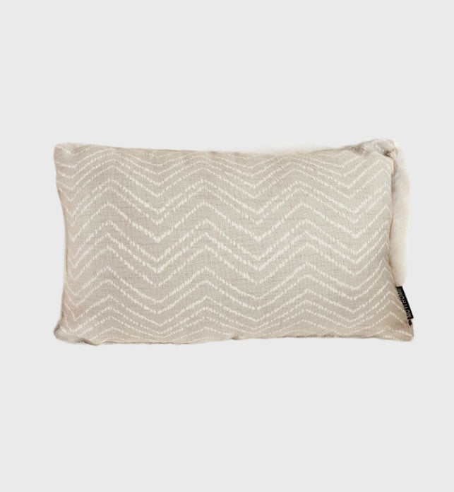 SOGA 30cm  Wabi-sabi Cushion Herringbone Lumbar Throw Pillow