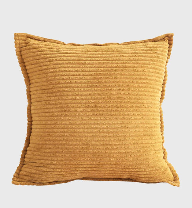 SOGA 45cm Wabi Sabi Arches Mustard  Indoor|Outdoor Kavka Throw Pillow