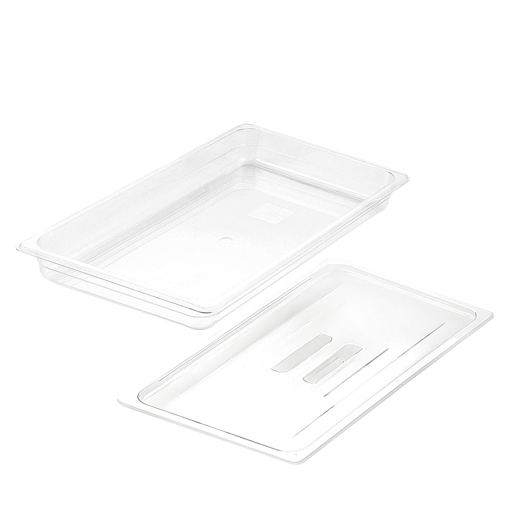 65mm Clear GN Pan 1/1 Food Tray with Lid