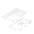 65mm Clear GN Pan 1/1 Food Tray with Lid