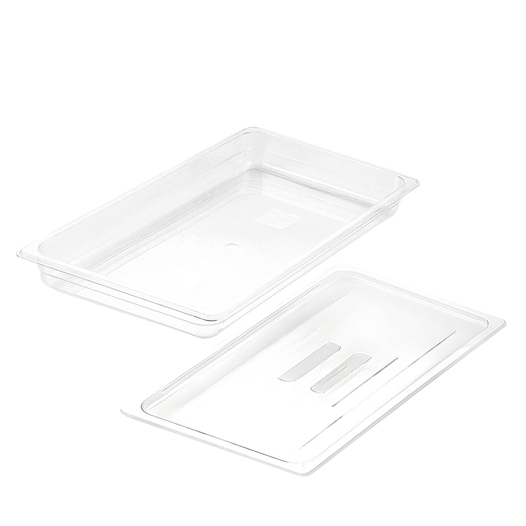 65mm Clear GN Pan 1/1 Food Tray with Lid