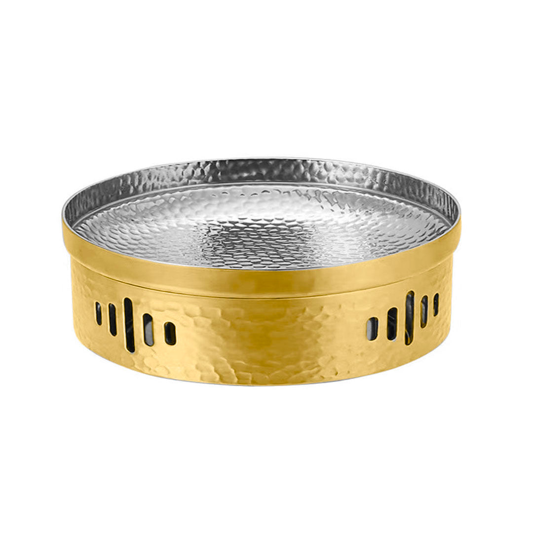 26cm Dry Pot with Hammered Texture for Kitchen essential