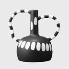 26.5x17cm Ornament Vase with Polka Dot