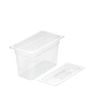 200mm Clear GN Pan 1/3 Food Tray with Lid