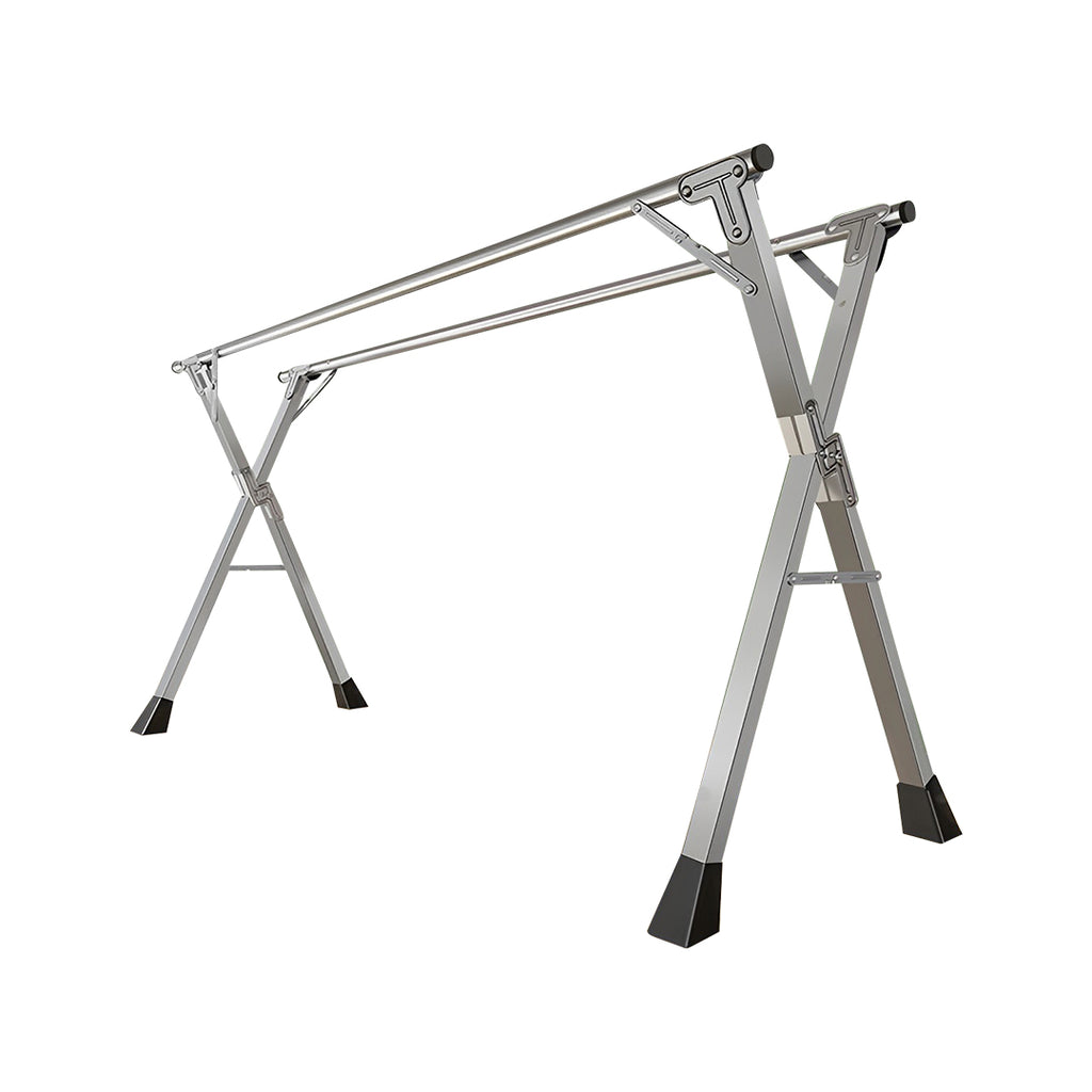 2.4m Portable Standing Clothes Drying Rack