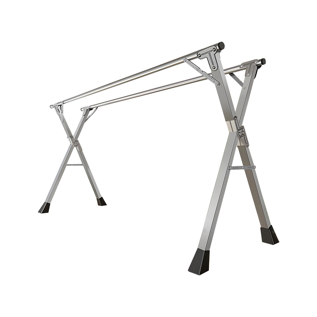2.4m Portable Standing Clothes Drying Rack