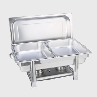 SOGA Stainless Steel Chafing Double Tray