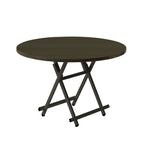 Black Round Dining Table