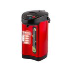 SOGA 3.8L Red Stainless Steel Electric Thermal Pot Dispenser with 3 Dispensing Modes