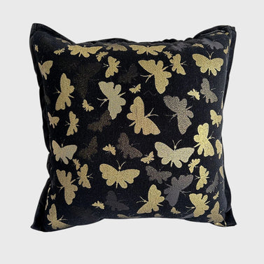 SOGA 45cm Vintage Butterfly with Covers Case Decorative Decor Monarch Floral Throw Pillow