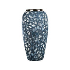 35x17cm Blue Large Ceramic Flower Vase Elegant Living Room Home Decor