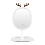 White Antler LED Light Makeup Mirror