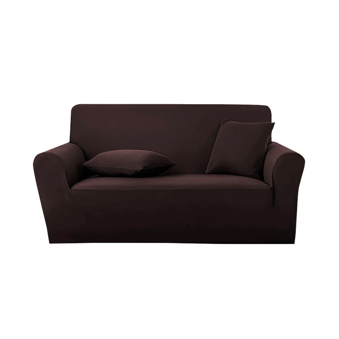 High Stretch 2-Seater Coffee Sofa Slipcover