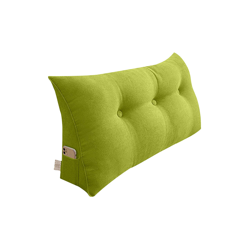 100cm Green Wedge Bed Cushion
