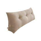 Soga 100cm Beige Triangular Wedge Cushion Pillow