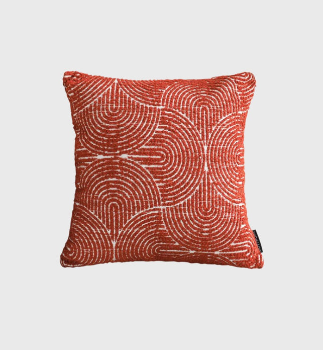 SOGA 45Cm Orange Oversized Pillow Perfect Cinnabar Outdoor/Indoor Lumbar Throw Pillow