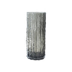 SOGA 30.5cm Handcrafted Grey Glass Vase Classic Design for Home Decor