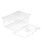 200mm Clear GN Pan 1/1 Food Tray with Lid